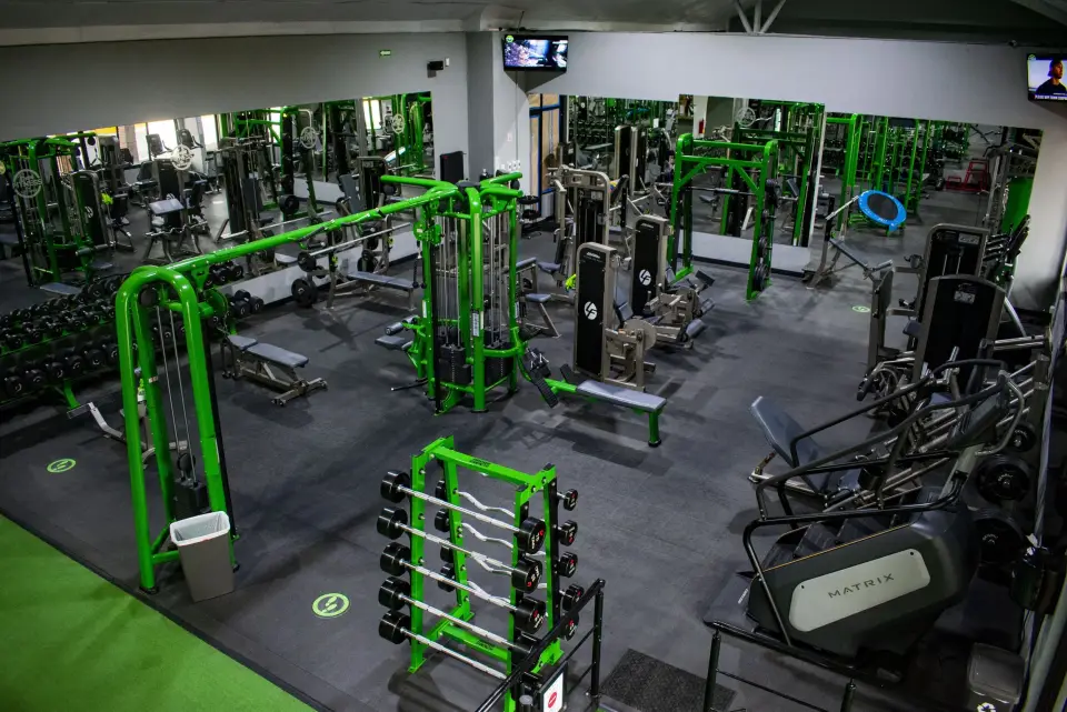 Baja Fitness training area