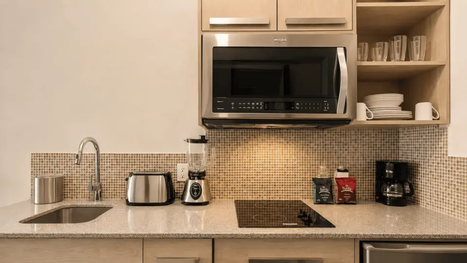 Cocina americana de la Jr. Suite